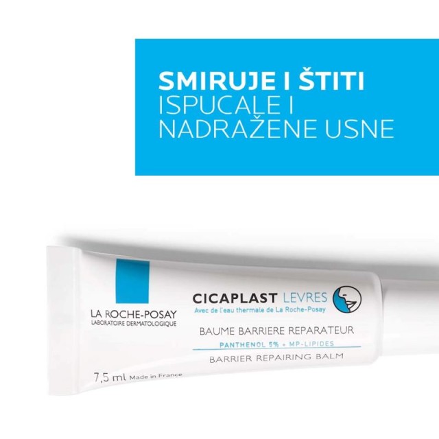 LA ROCHE POSAY CICAPLAST BALZAM ZA USNE 7,5ml - Online Apoteka LA ROCHE POSAY CICAPLAST BALZAM ZA USNE 7,5ml